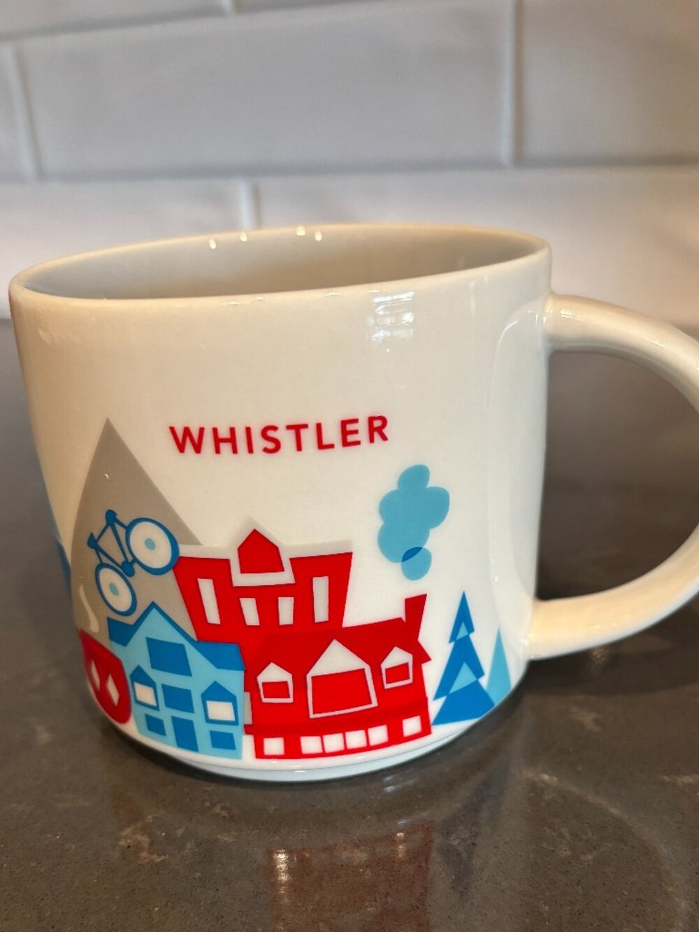 Starbucks Whistler Mug from "You Are Here Collection" - New Without Tags